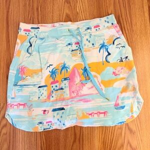 Crown & Ivy Pastel Print Skirt